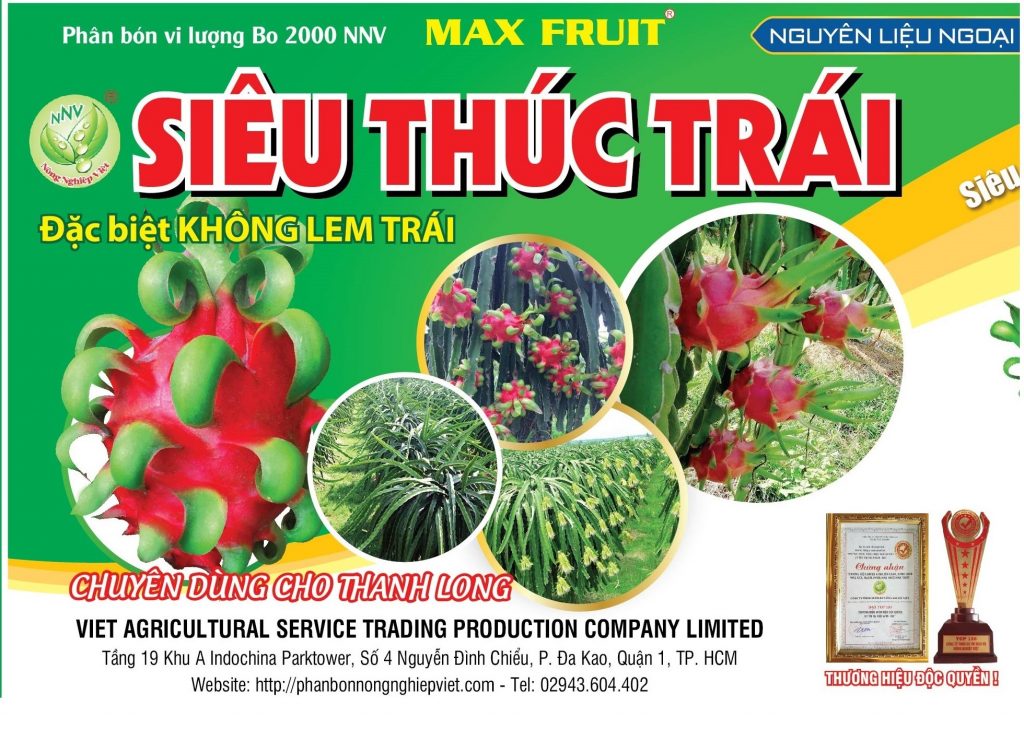 Phân Bón Nông Nghiệp Việt – Cây ăn trái – Cây kiểng – Cây lương thực – Cây rau màu