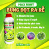 Phân bón Max Root Bung Đọt Ra Rễ chuyên rau màu – Chai 1L