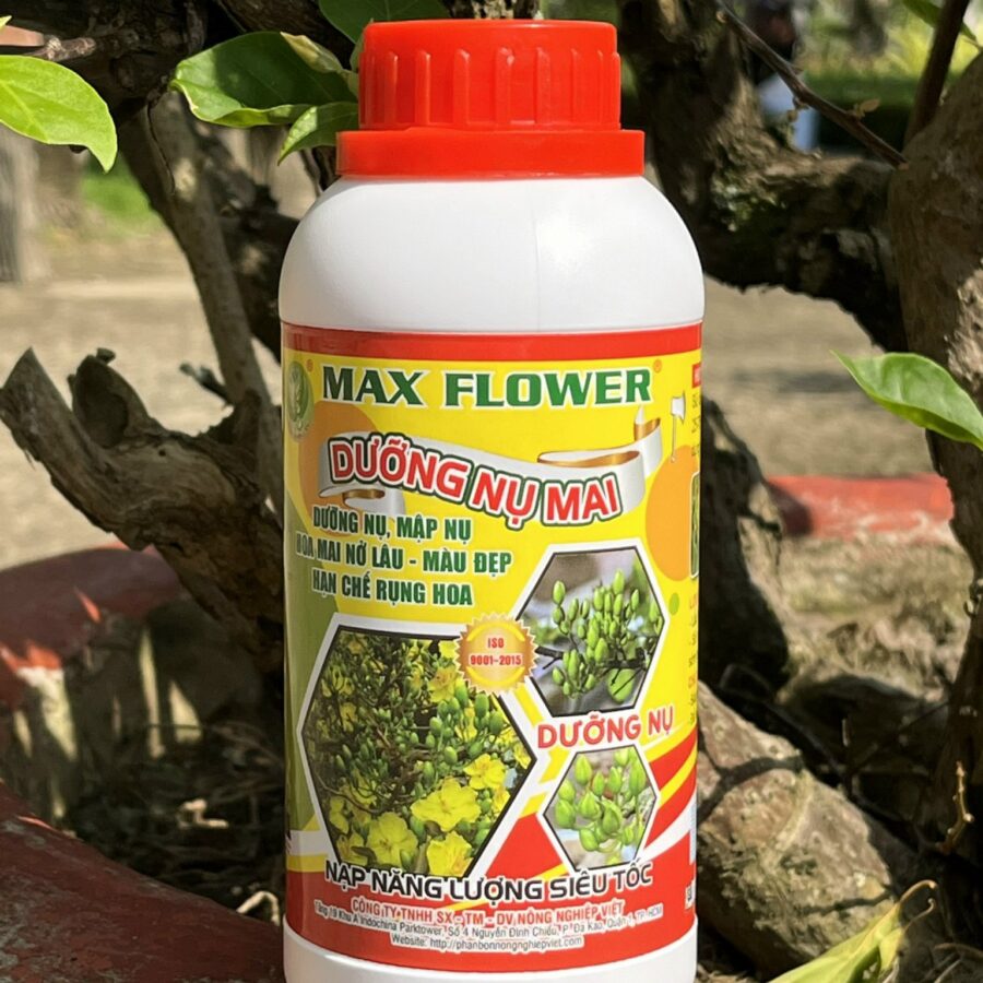 Phân bón Max Flower Dưỡng Nụ Mai