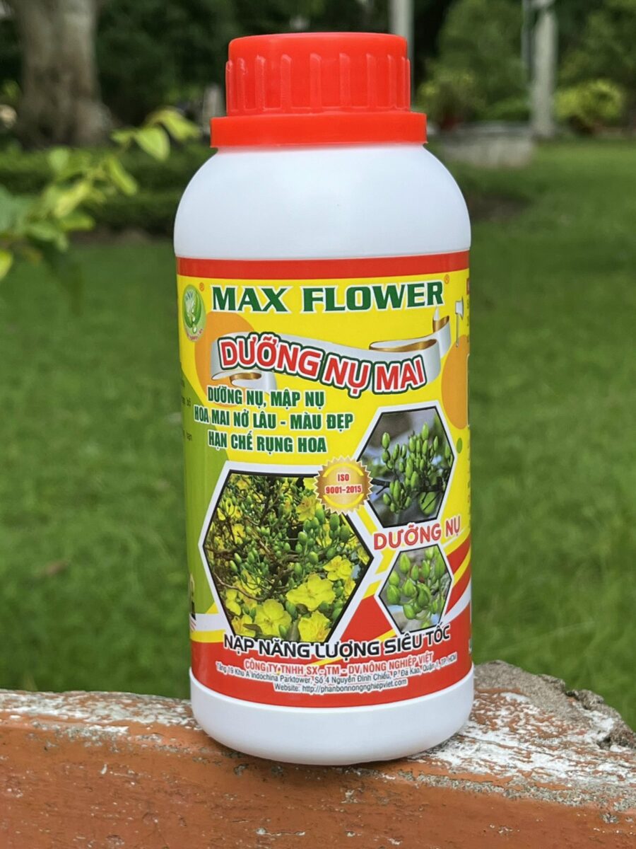 Phân bón Max Flower Dưỡng Nụ Mai