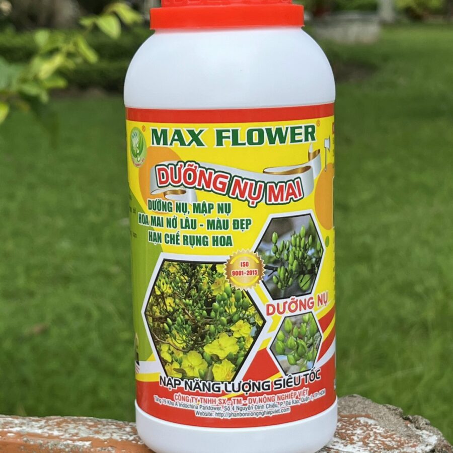 Phân bón Max Flower Dưỡng Nụ Mai