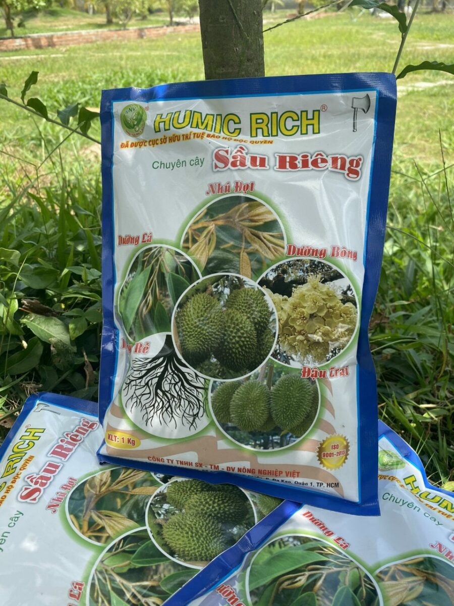 Phân bón Humic Rich Chuyên Sầu Riêng - Gói 1kg