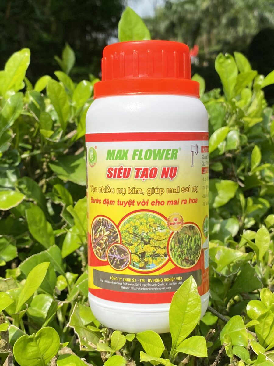 Phân bón Max Flower Siêu Tạo Nụ Mai