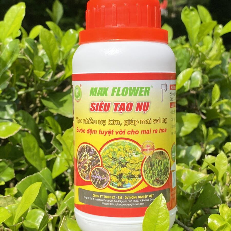 Phân bón Max Flower Siêu Tạo Nụ Mai