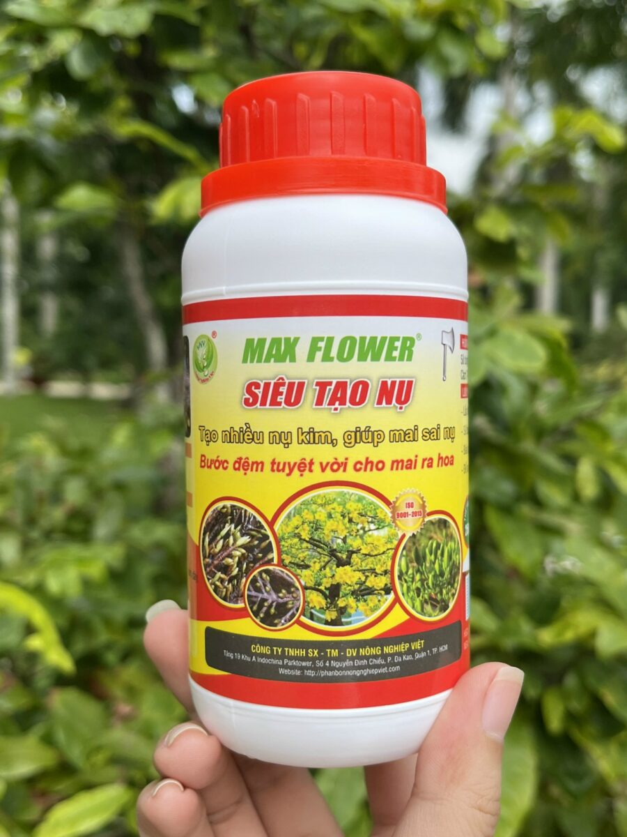 Phân bón Max Flower Siêu Tạo Nụ Mai