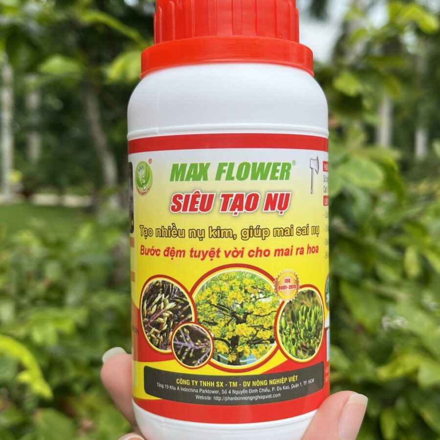 Phân bón Max Flower Siêu Tạo Nụ Mai