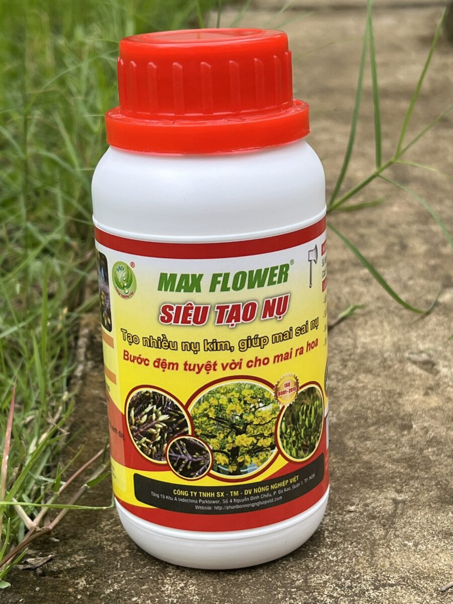 Phân bón Max Flower Siêu Tạo Nụ Mai